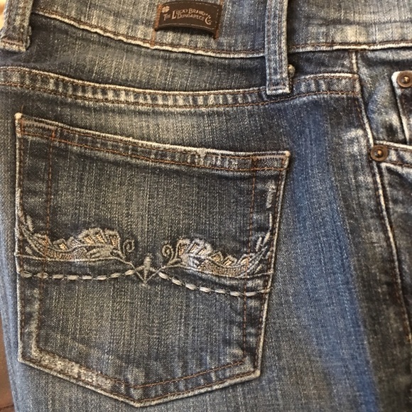 Lucky Brand Jean Sweet n Low Indigo Wings.. - Picture 3 of 6
